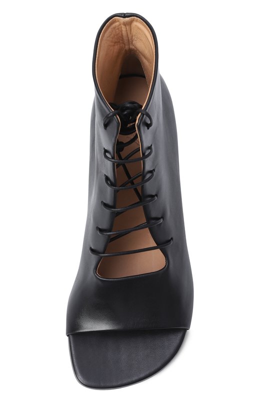 Кожаные ботильоны Marsell MW8542/P010 Чёрный  MW8542/P010 Фото 6