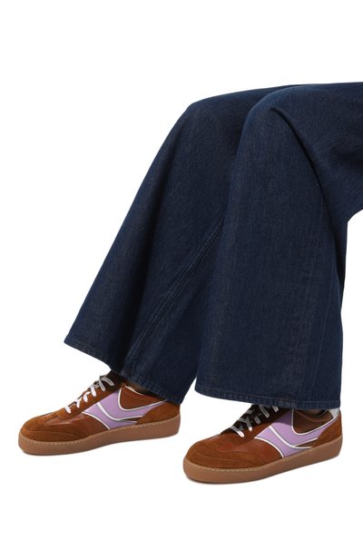 Комбинированные кеды DRIES VAN NOTEN, арт. WW232-382, фото 3