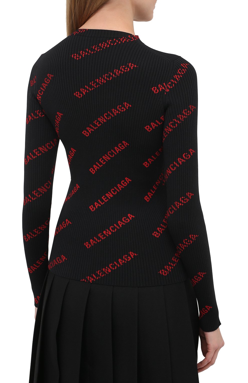 Пуловер с логотипом бренда BALENCIAGA, арт. 570844/T6140, фото 4