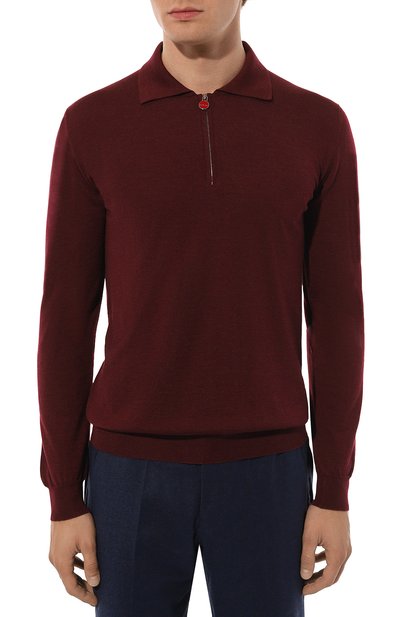 Поло из кашемира и шелка KITON, арт. UMKX05ZK238, фото 3