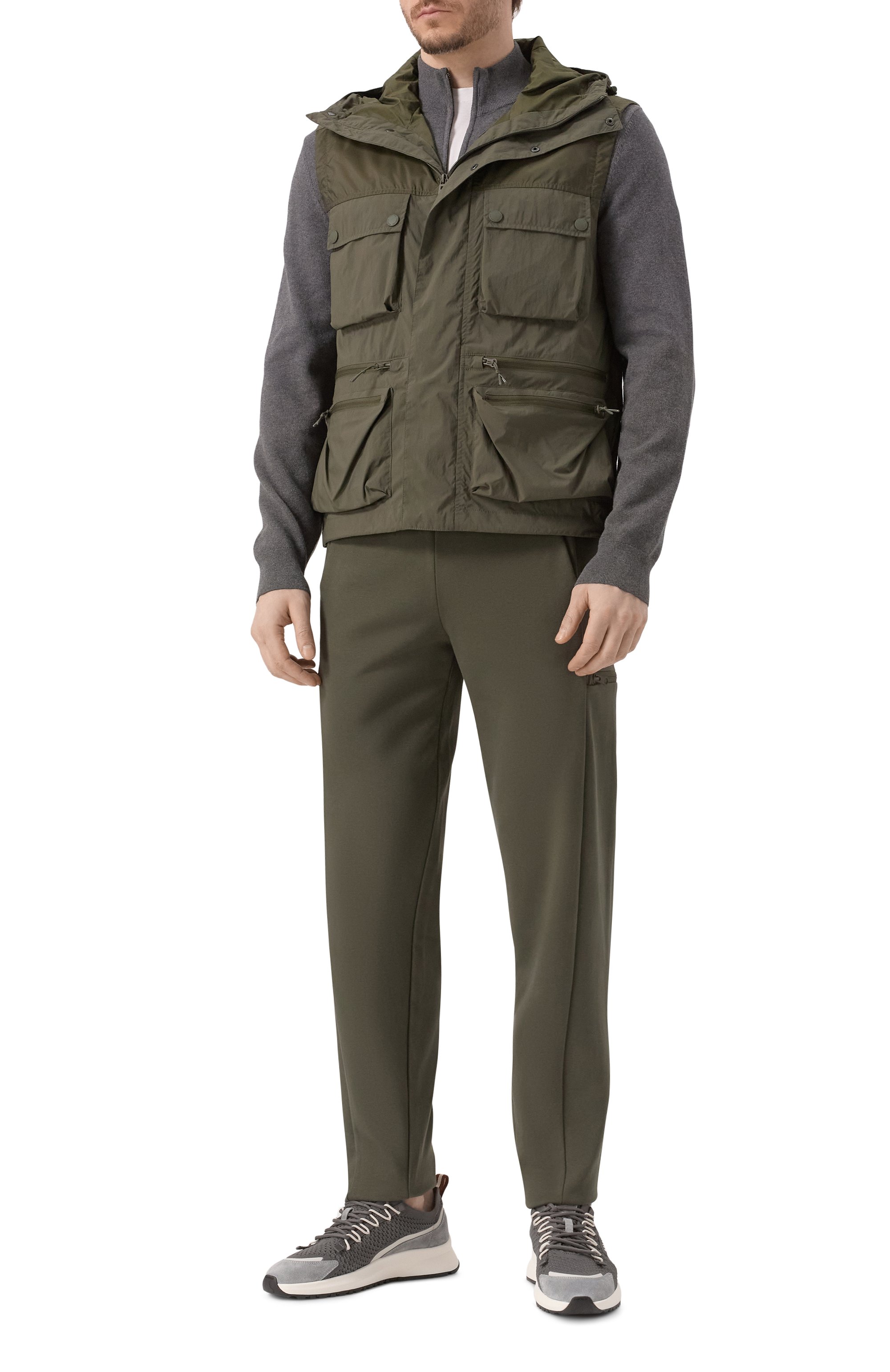 Комбинированные кроссовки outline BALLY, арт. MSK09W/TE036, фото 2