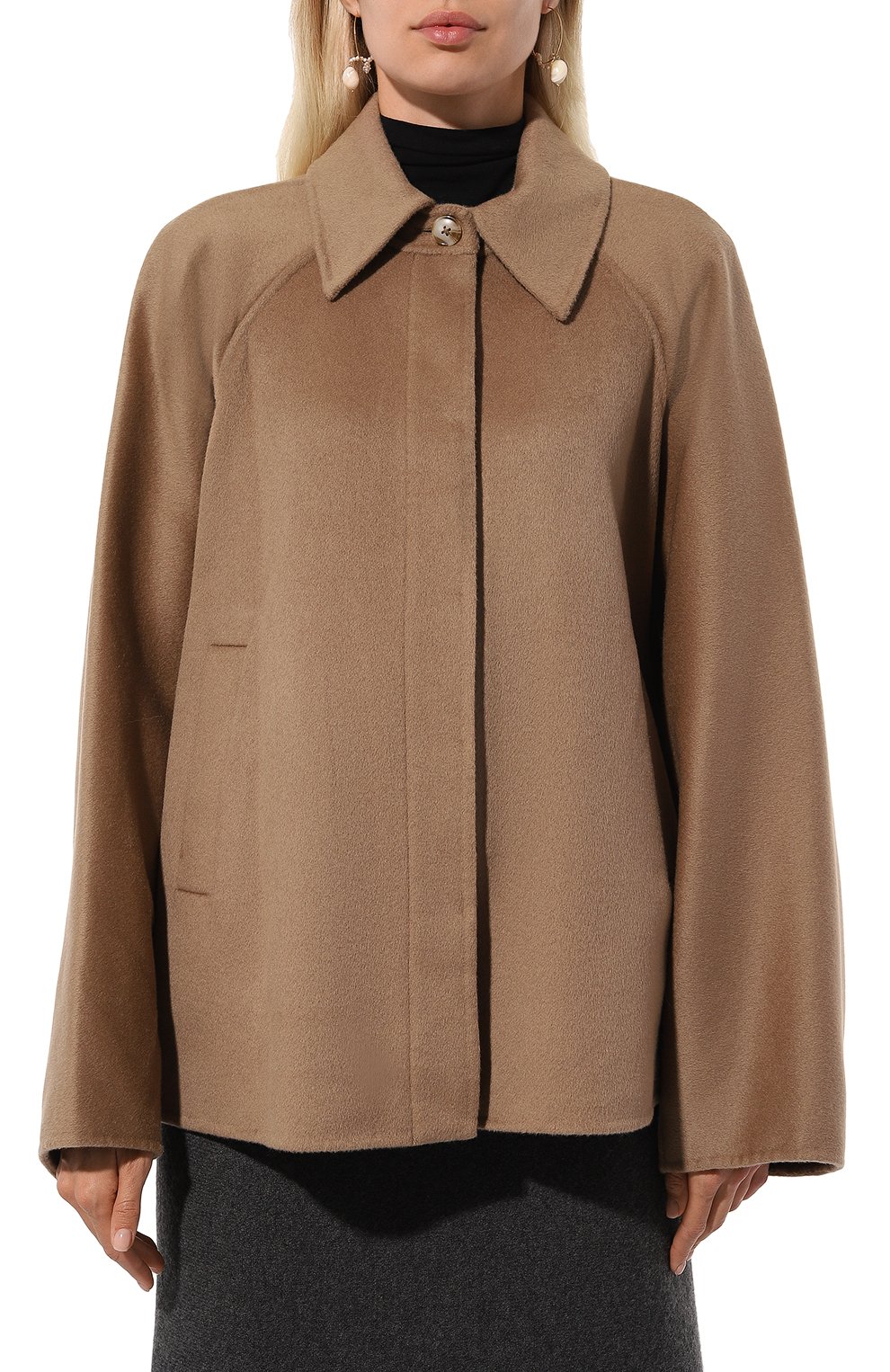 Полупальто из шерсти и кашемира LOULOU DE SAISON, арт. CAMILA, фото 3