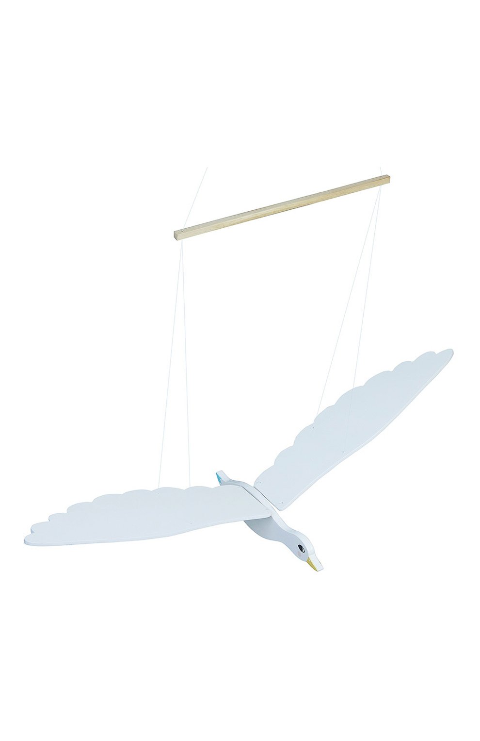 Декор для детской мобиль гусь VILAC белого цвета по цене 8950 руб., арт. 8549, фото 1 Декор для детской мобиль гусь VILAC, арт. 8549, фото 1