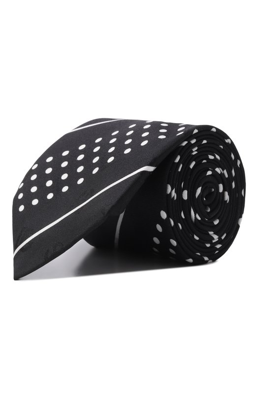 Шелковый галстук Dolce & Gabbana GT147E/G0WTU Чёрный GT147E/G0WTU