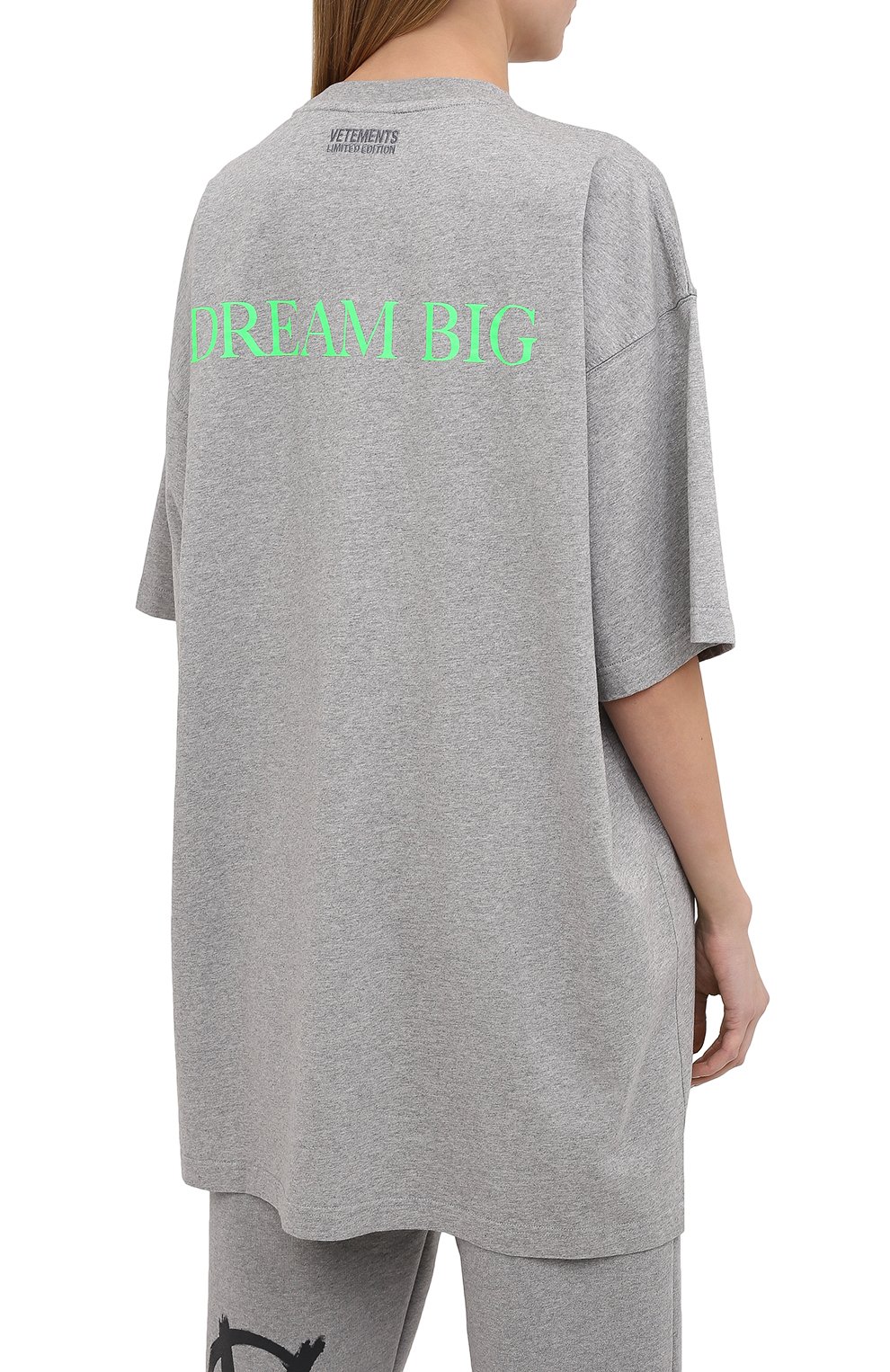 Хлопковая футболка VETEMENTS, арт. UE51TR600G 1600/W, фото 4