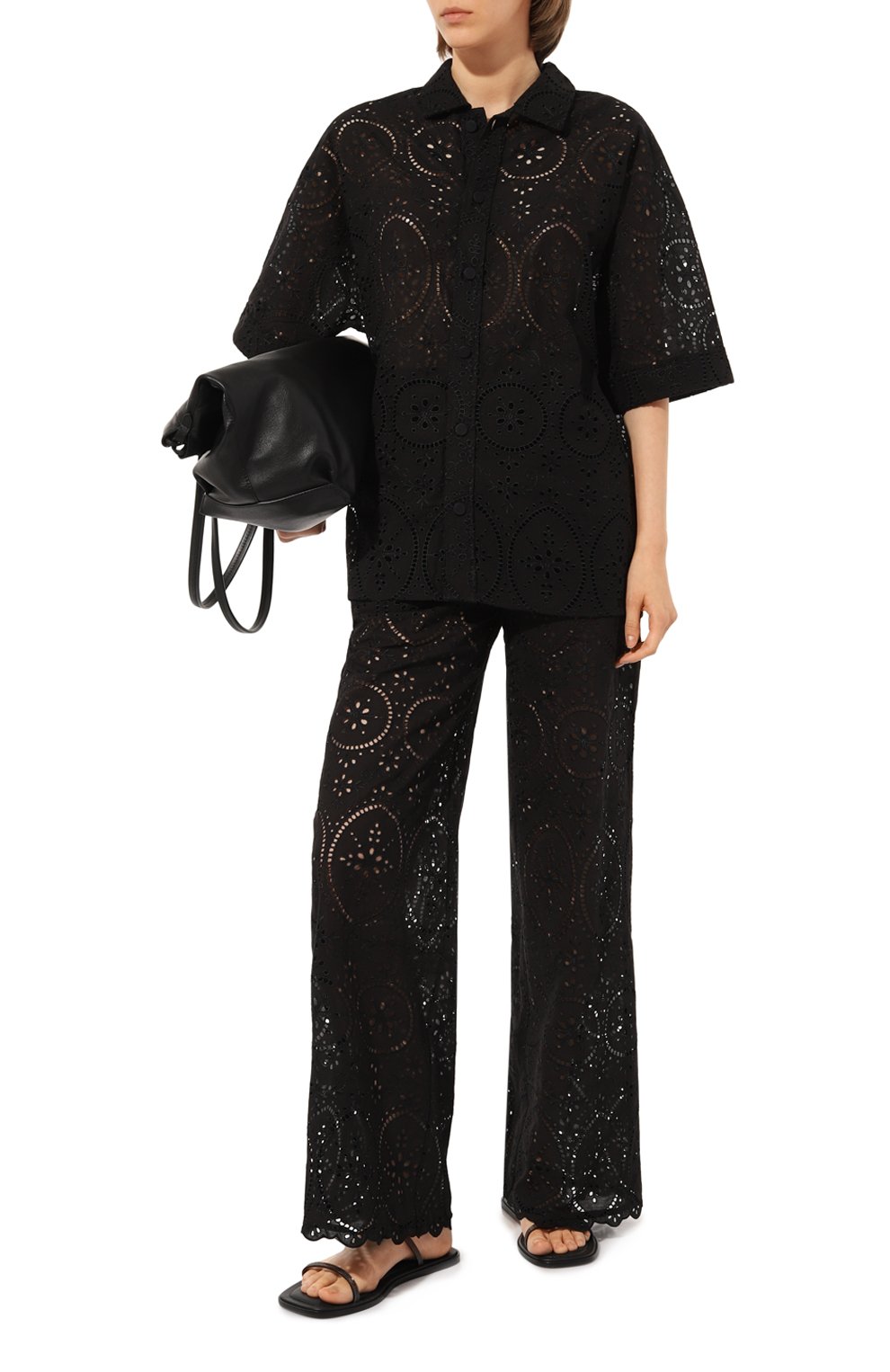 Хлопковые брюки CHARO RUIZ IBIZA, арт. 233504, фото 2