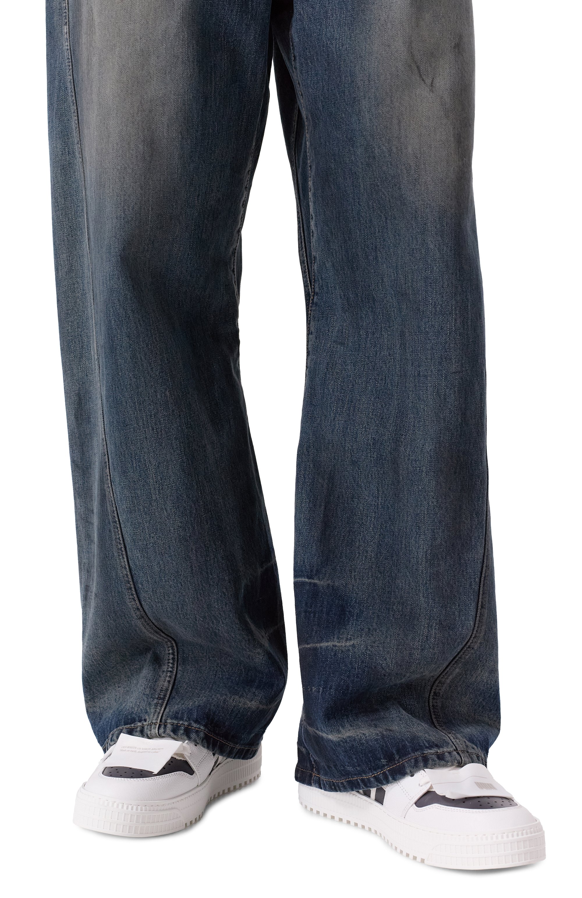 Комбинированные кеды 3.0 off court OFF-WHITE, арт. 0MIA065F25LEA001, фото 3