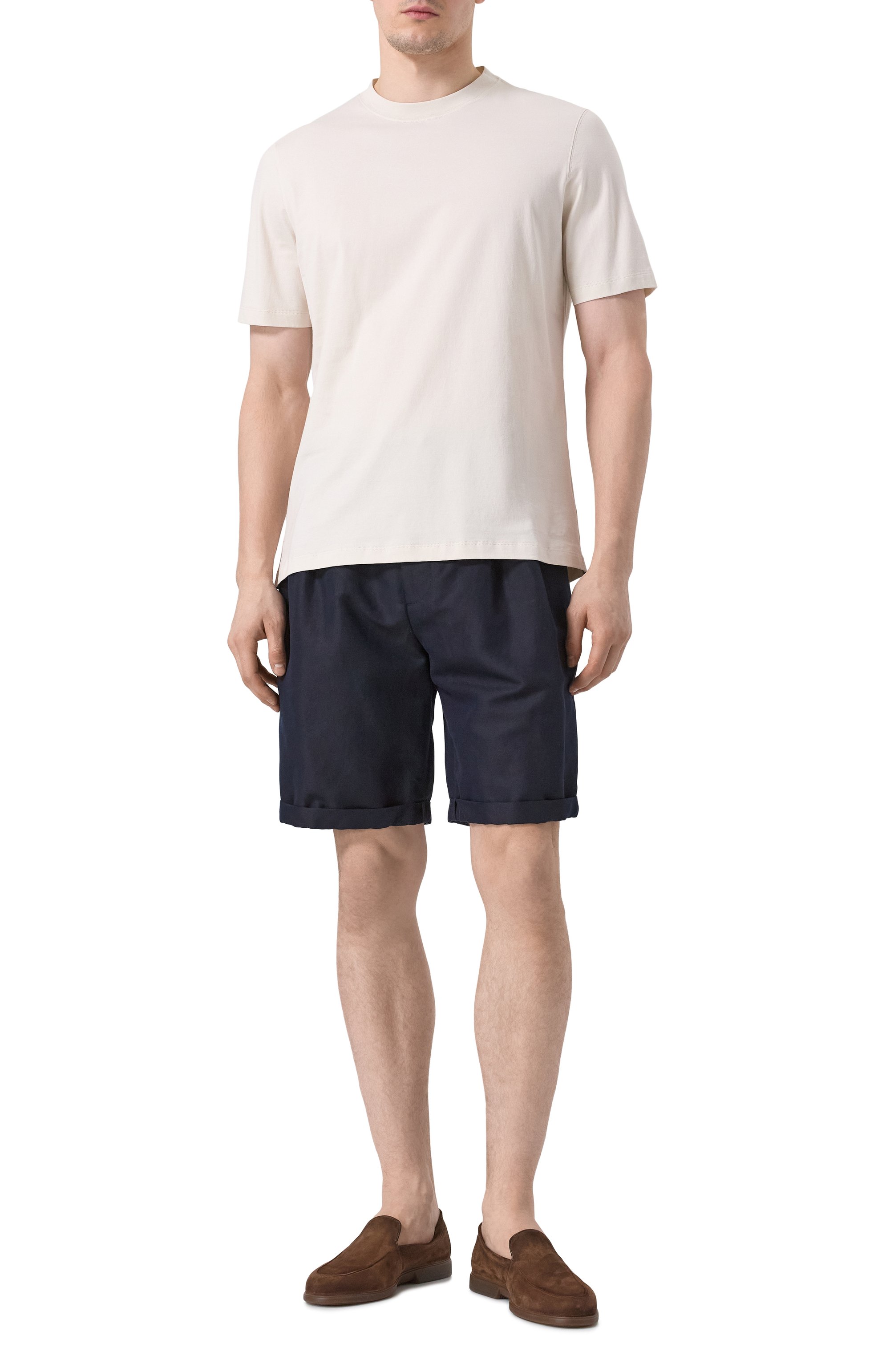 Замшевые лоферы malibu SANTONI, арт. MGAG18829TGRSEAA, фото 2