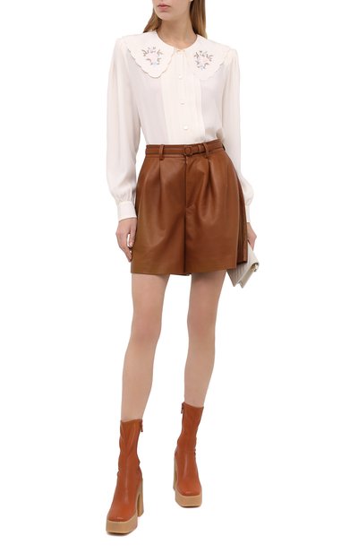 Шелковая блузка ALESSANDRA RICH, арт. FAB2314-F3057, фото 2