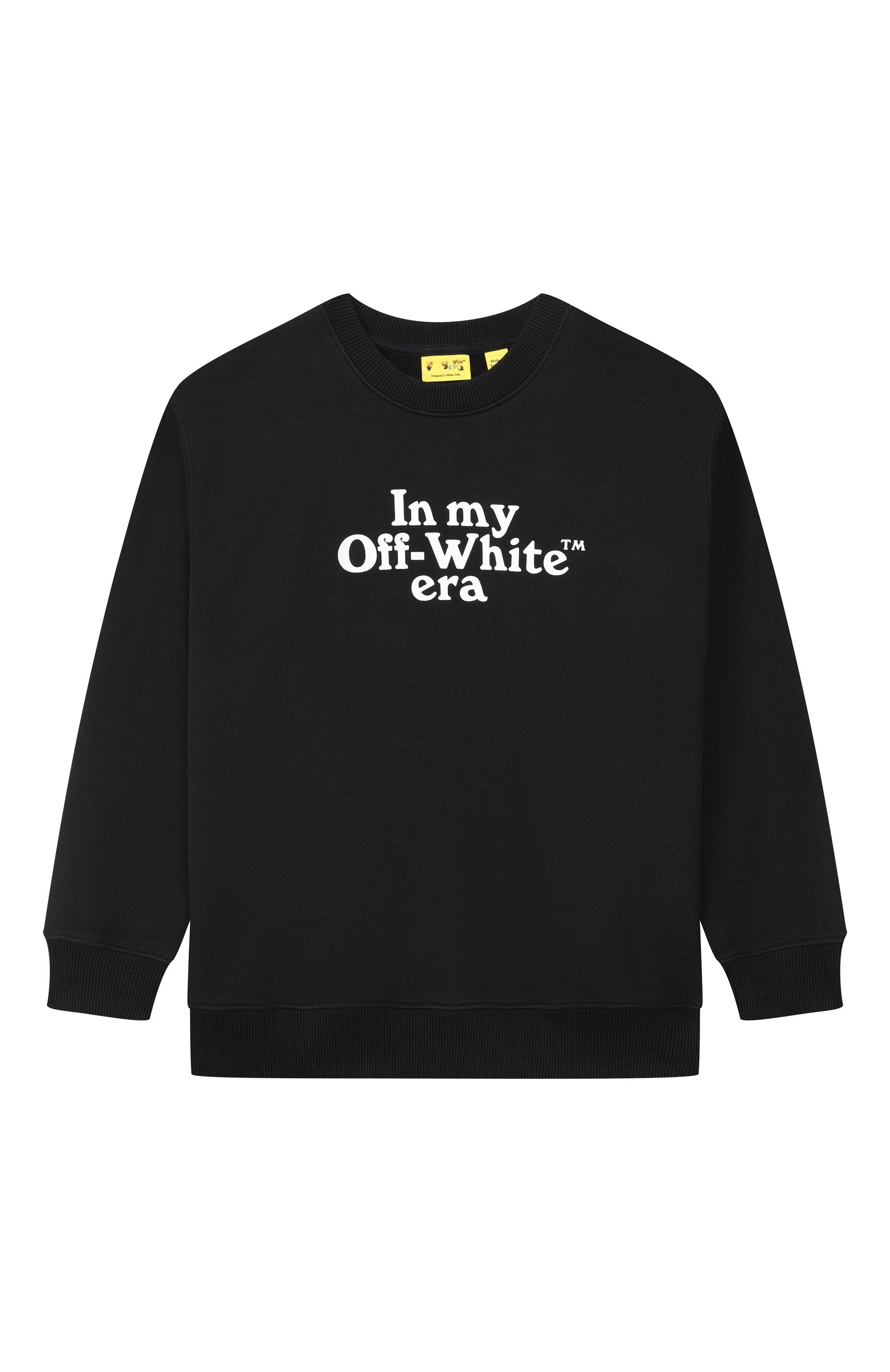 Хлопковый свитшот OFF-WHITE, арт. 0BBA001S26FLE006_001, фото 1