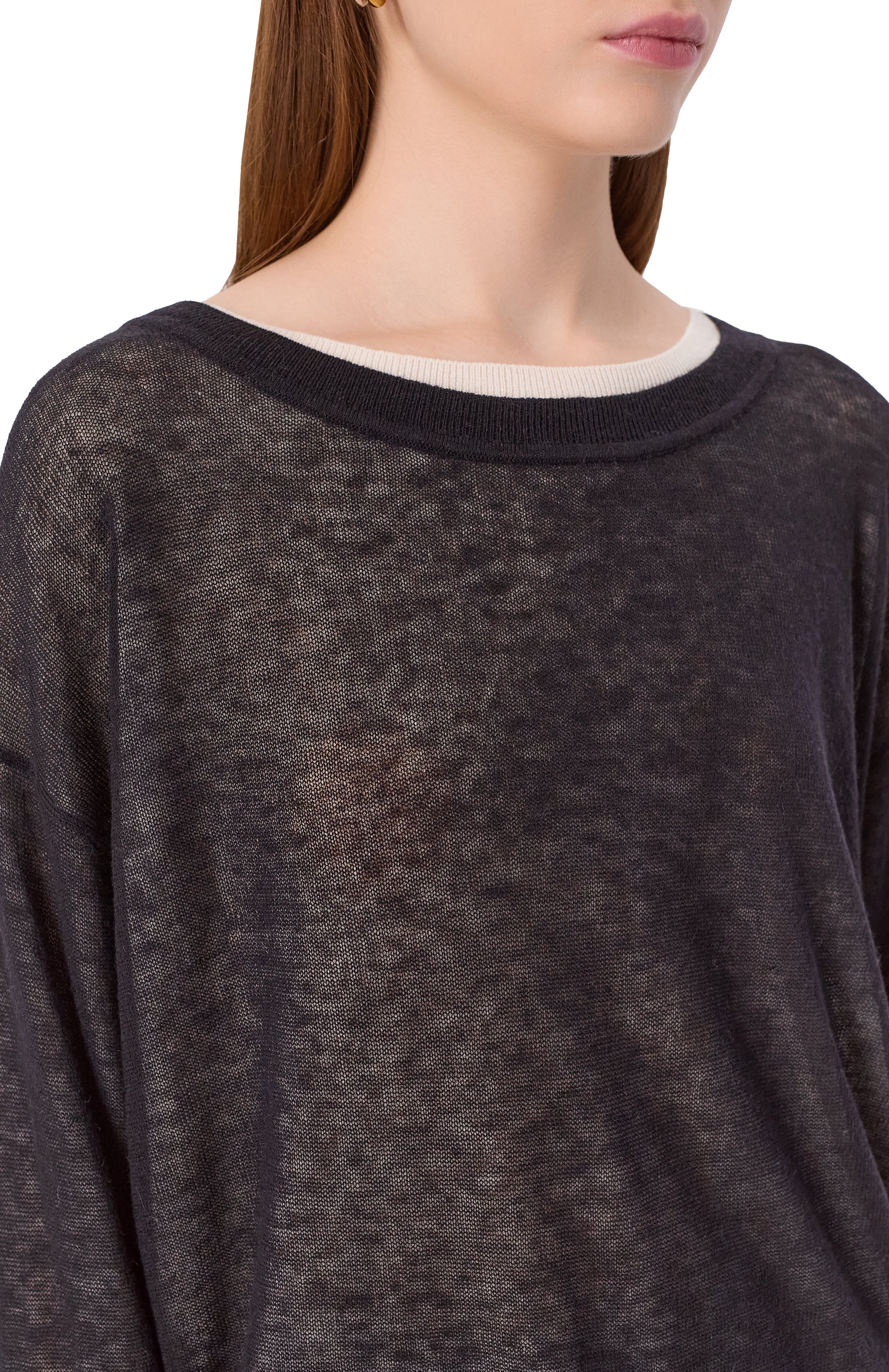 Шерстяной пуловер BOSS, арт. 50542875, фото 5