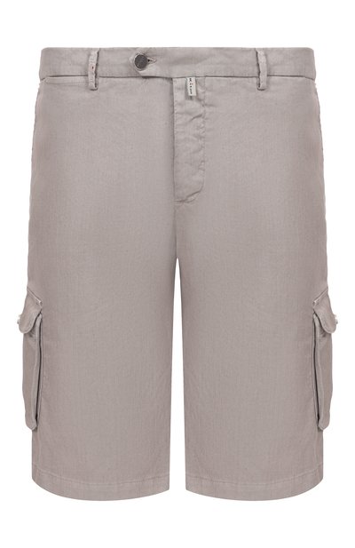 Шорты изо льна и хлопка KITON, арт. UFPPBK0603H, фото 1