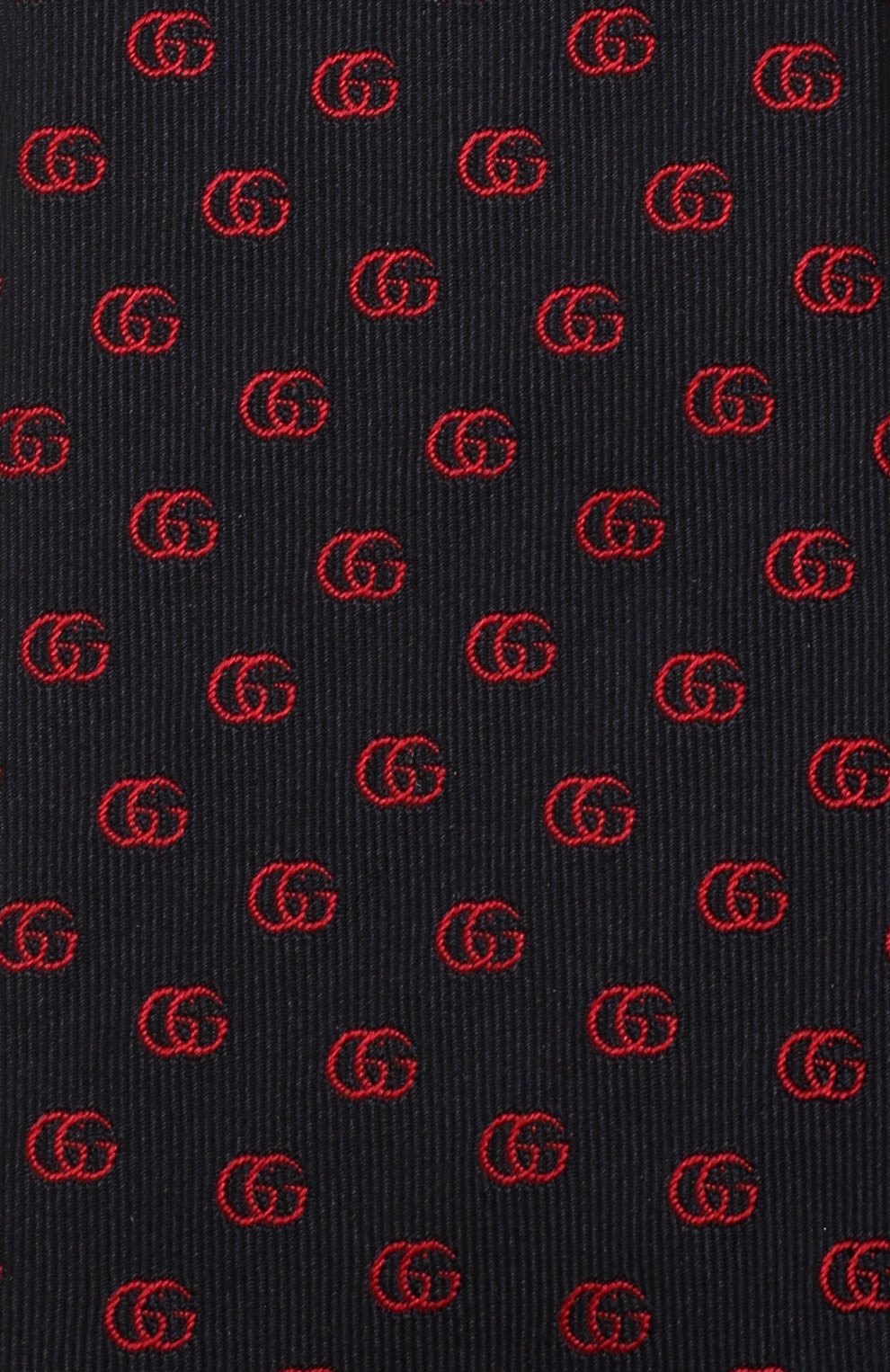 Шелковый галстук с принтом GUCCI, арт. 444421/4E002, фото 3