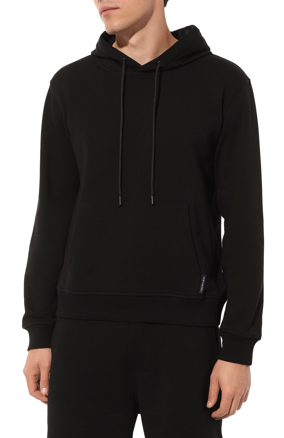 Хлопковое худи TRUSSARDI, арт. 52F00323-1T006398, фото 3
