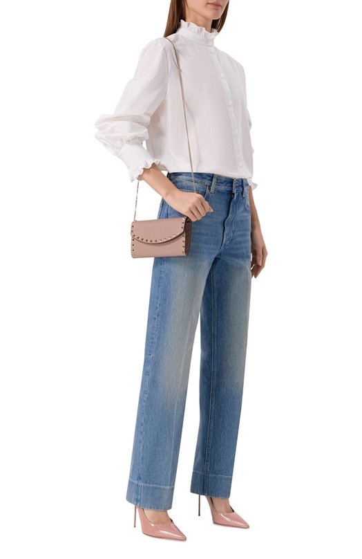 Клатч Rockstud Valentino 7W2P0AR6/VSH Бежевый  7W2P0AR6/VSH Фото 7