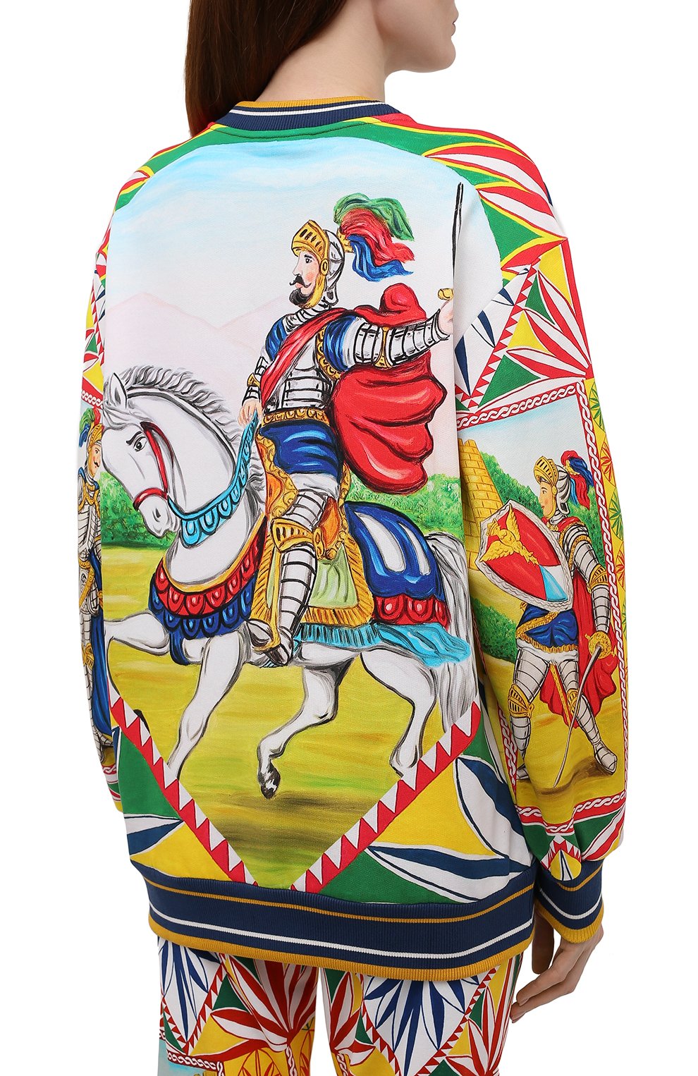 Хлопковый свитшот DOLCE & GABBANA, арт. F9C85T/FI7IA, фото 4