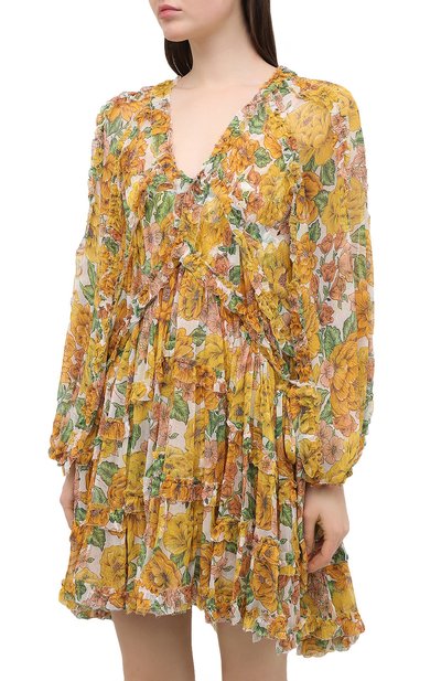 Шелковое платье ZIMMERMANN, арт. 9977DP0P, фото 3