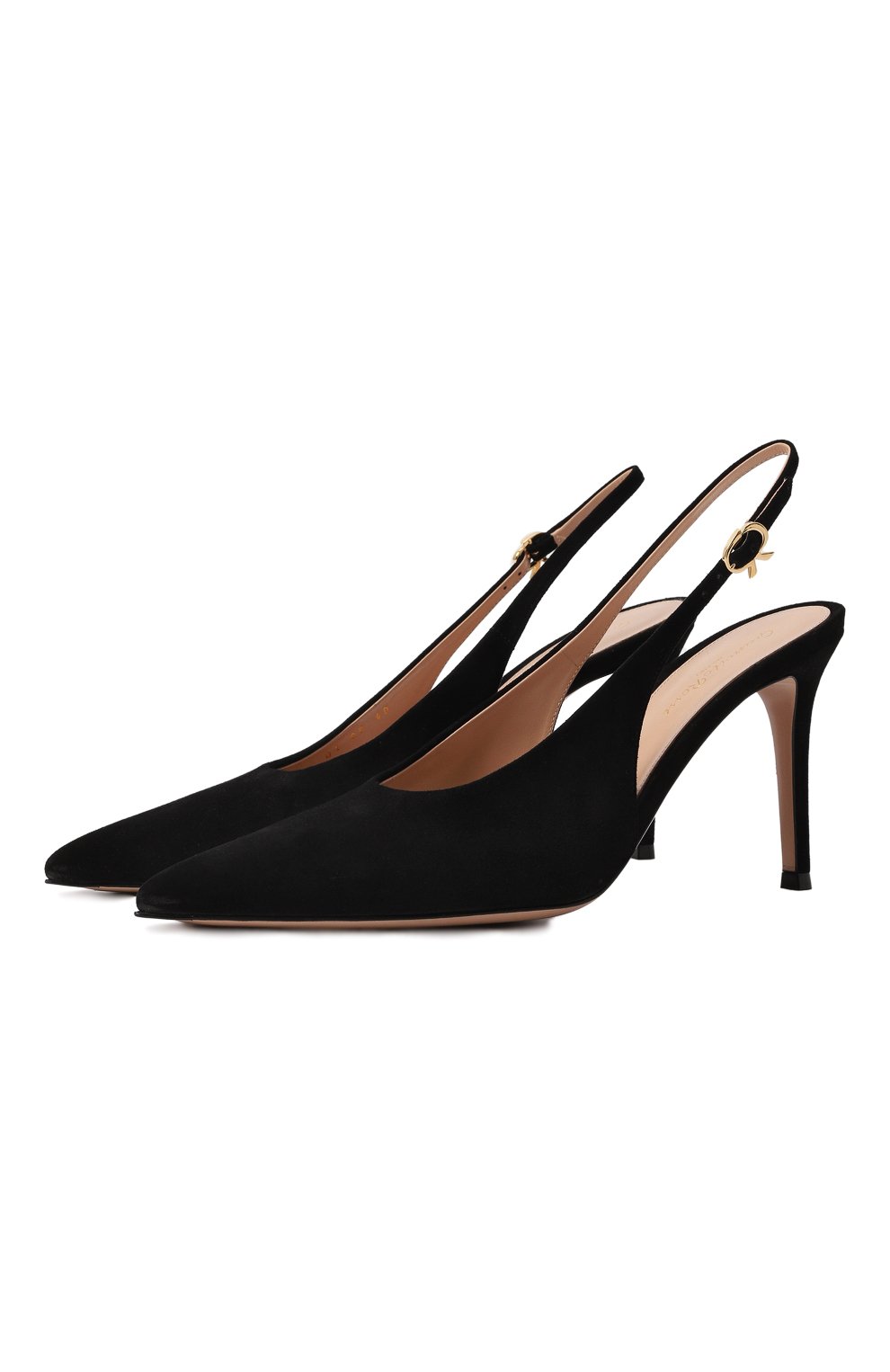 Замшевые туфли robbie 85 GIANVITO ROSSI, ар�т. G95461.85RIC.CAMNER0, фото 1