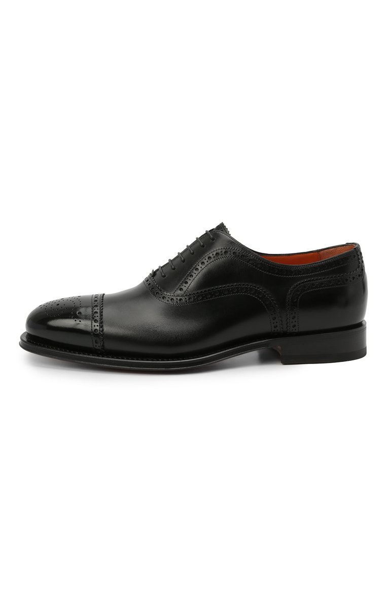 Кожаные оксфорды SANTONI, арт. MCPH17555RB2IVVDN01, фото 1