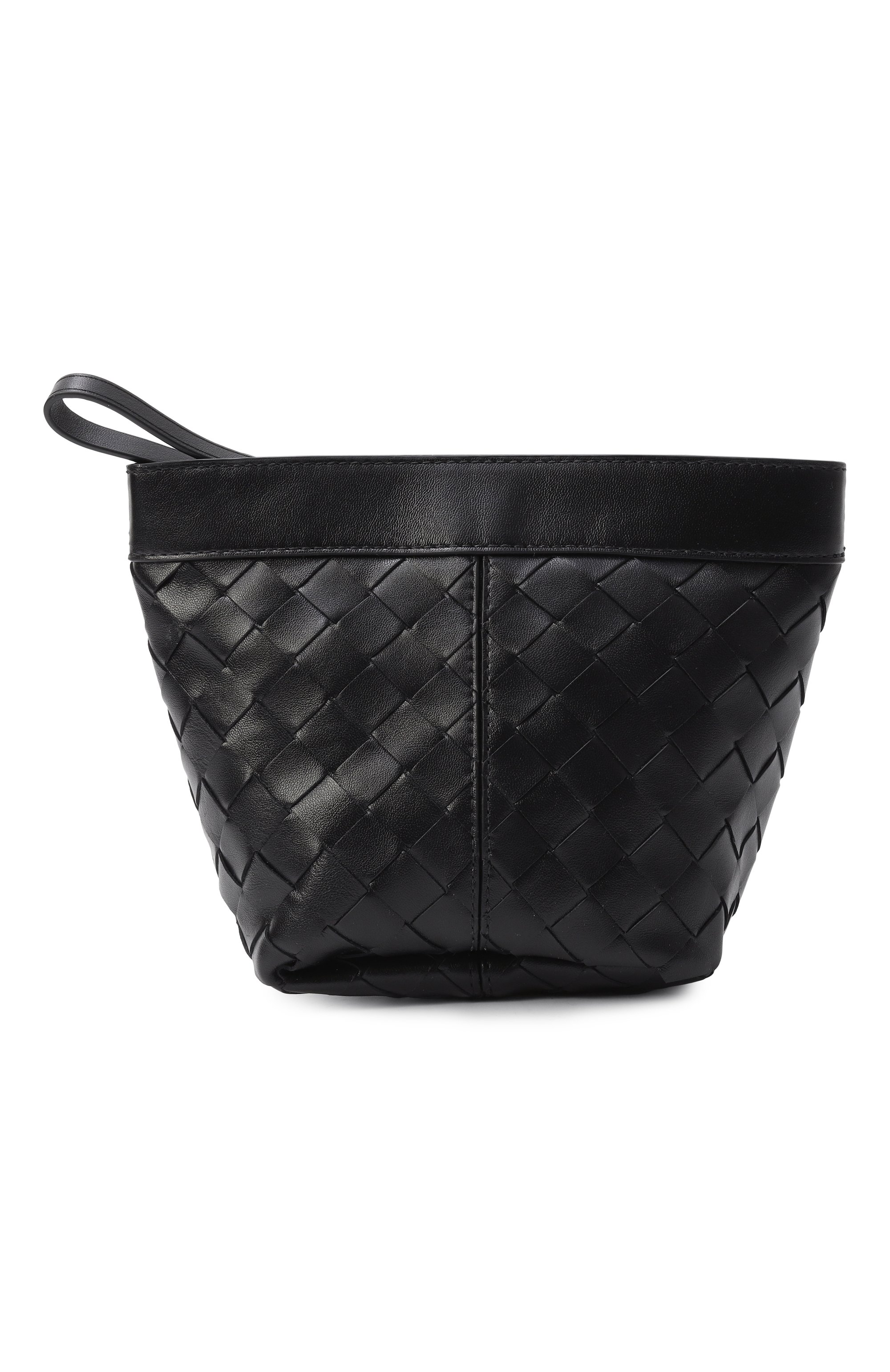 Клатч flip flap mini BOTTEGA VENETA черного цвета по цене 125000 руб., арт. 805577/V3IV1, фото 1 Клатч flip flap mini BOTTEGA VENETA, арт. 805577/V3IV1, фото 1