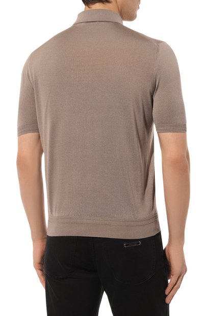 Шелковое поло STEFANO RICCI, арт. K616215P31/F23101, фото 4