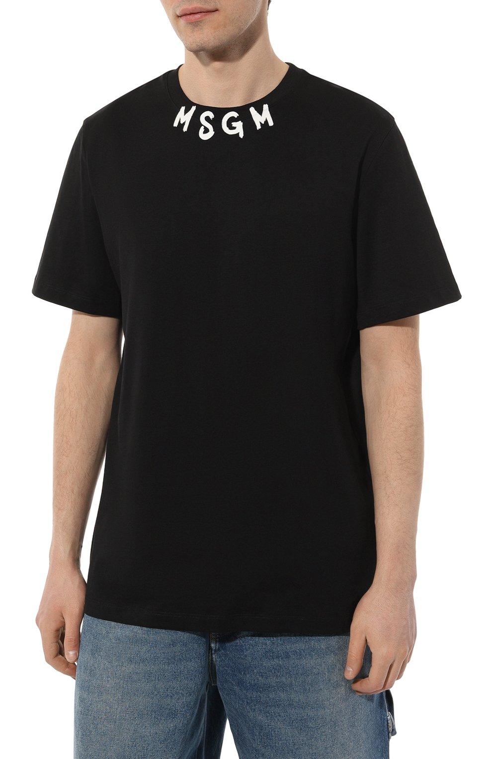 Хлопковая футболка MSGM, арт. 3640MM118/247002, фото 3