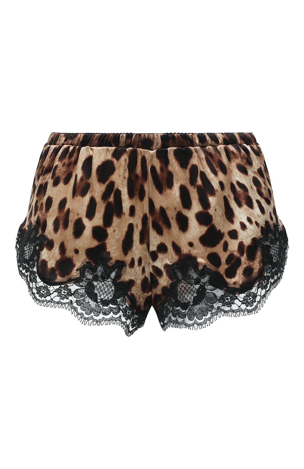 Шорты из смеси шелка и хлопка DOLCE & GABBANA леопардового цвета по цене 52950 руб., арт. 03A02T/FSAXY, фото 1 Шорты из смеси шелка и хлопка DOLCE & GABBANA, арт. 03A02T/FSAXY, фото 1