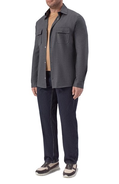 Шерстяная рубашка MARCO PESCAROLO, ар т. NEXT/5318, фото 2