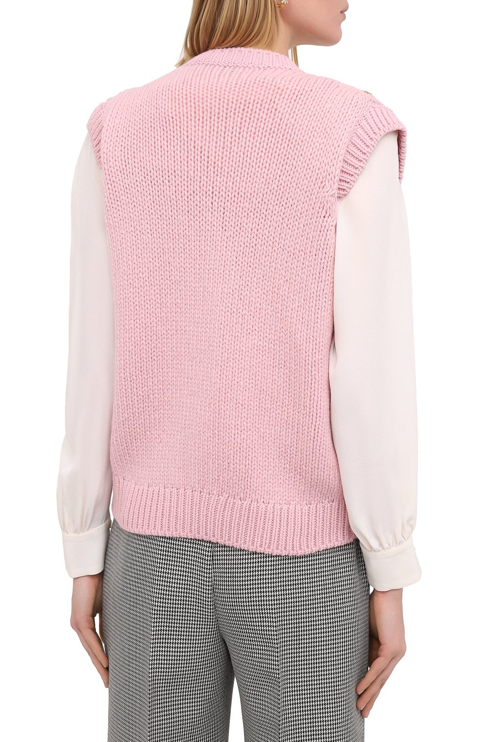 Шерстяной жилет GUCCI, арт. 622149/XKBCI, фото 4