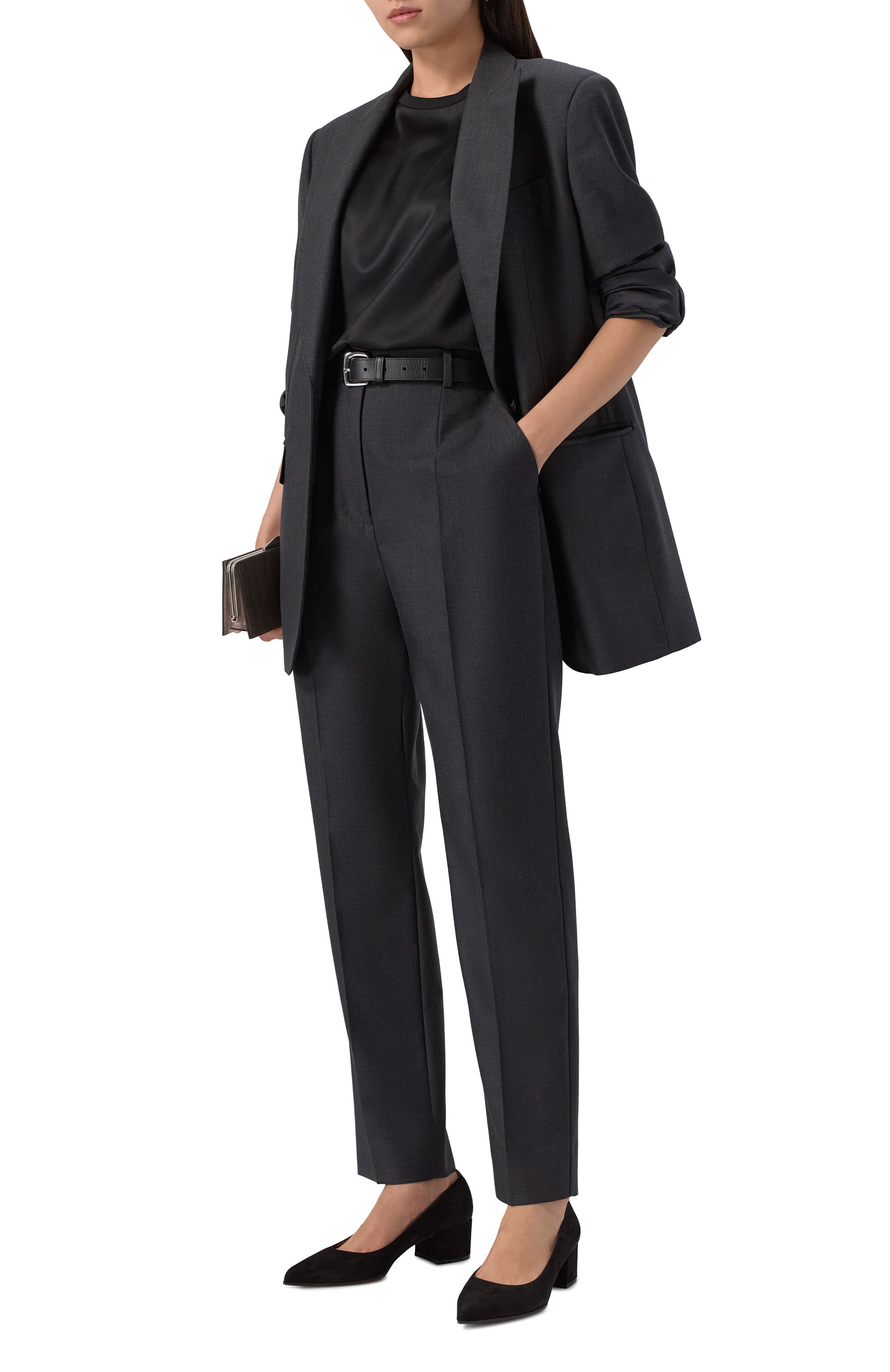 Замшевые туфли piper 45 GIANVITO ROSSI, арт. G22171.45RIC.CAMNER0, фото 2