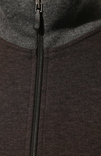 Кардиган из хлопка и кашемира CAPOBIANCO, арт. 13M455.LB00., фото 5