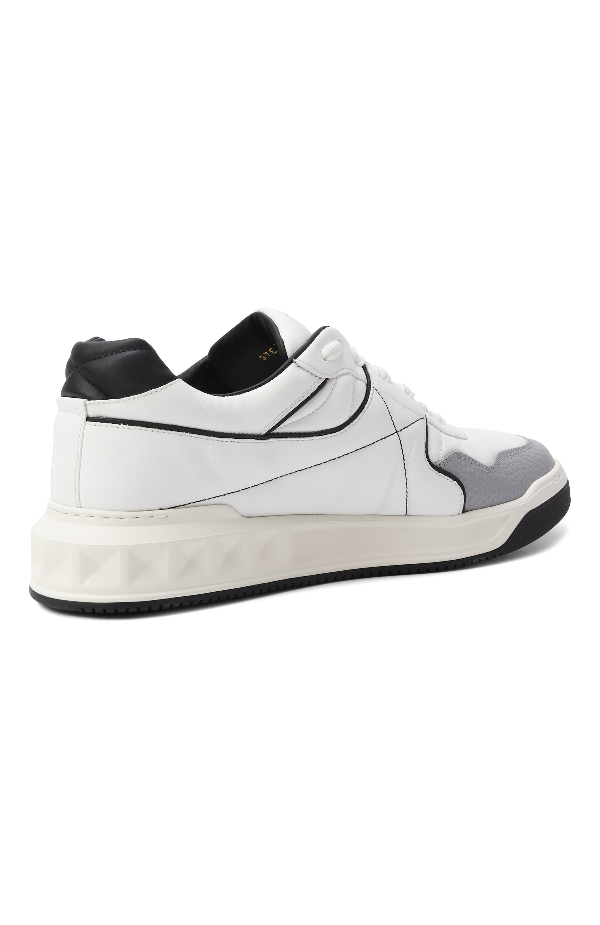 Кожаные кеды one stud VALENTINO, арт. 7Y2S0E71/NWN, фото 5