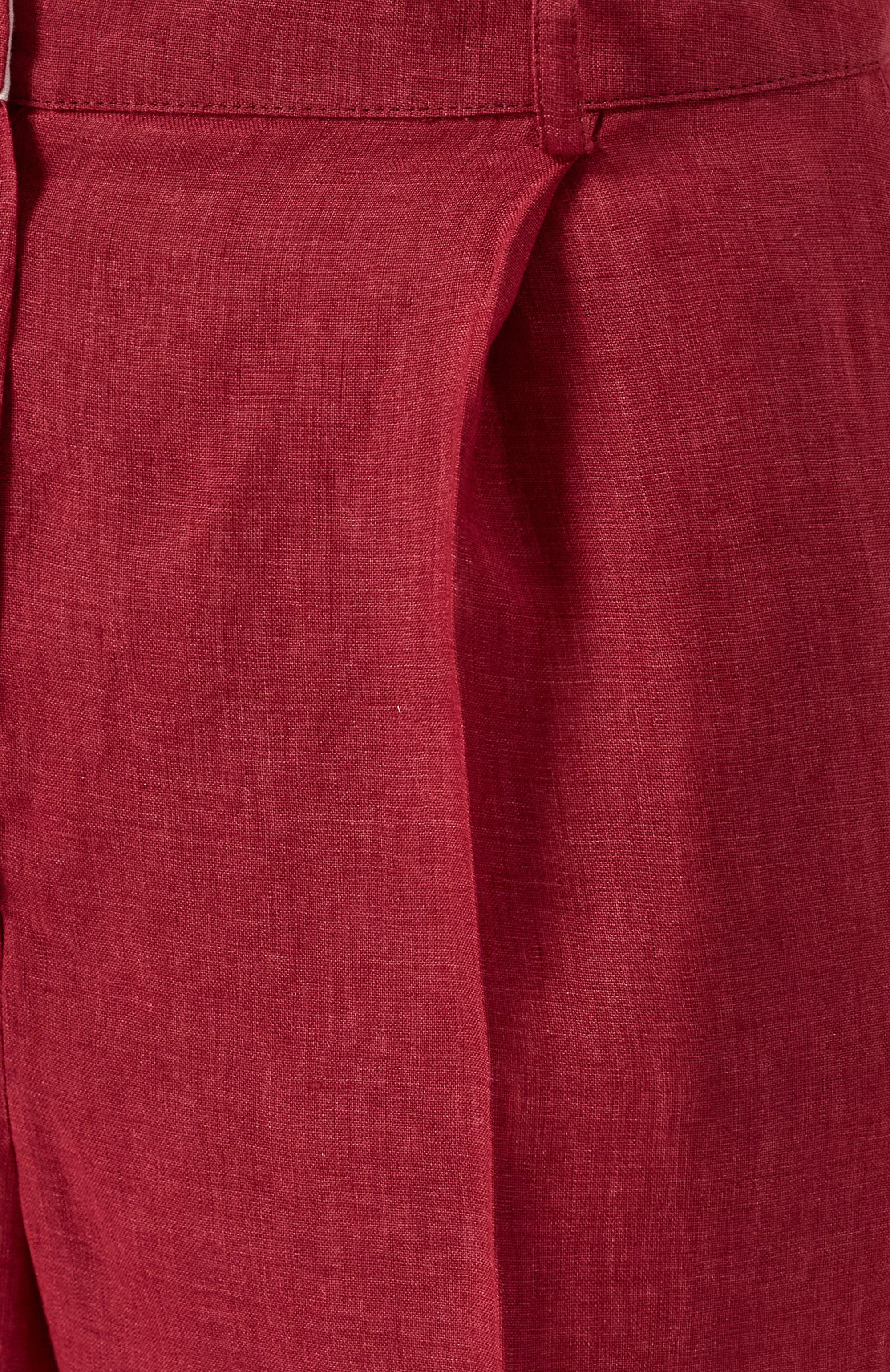 Льняные шорты KITON, арт. D51115K0903E01, фото 6