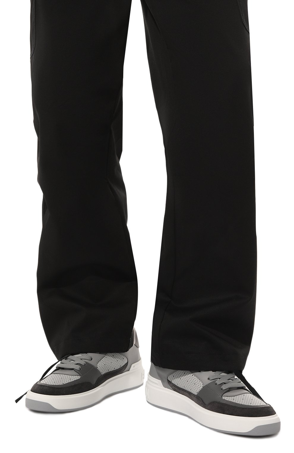 Кожаные кеды b-court flip BALMAIN, арт. CM1VI349/LTCG, фото 3