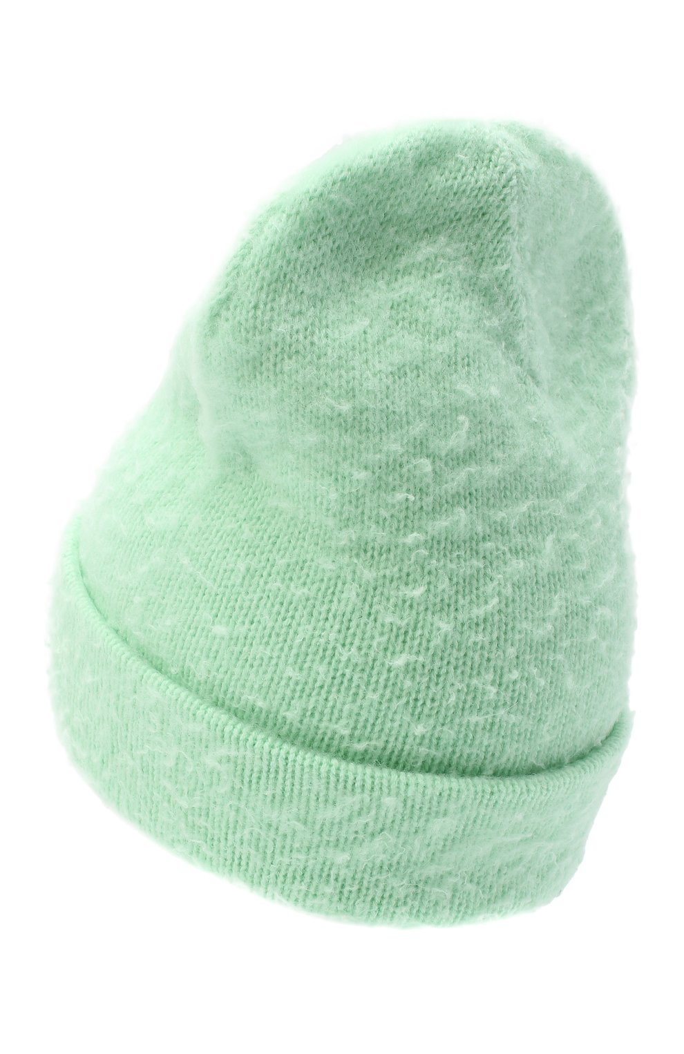 Шапка из шерсти и кашемира ACNE STUDIOS светло-зеленого цвета по цене 17000 руб., арт. C40111/M, фото 2 Шапка из шерсти и кашемира ACNE STUDIOS, арт. C40111/M, фото 2