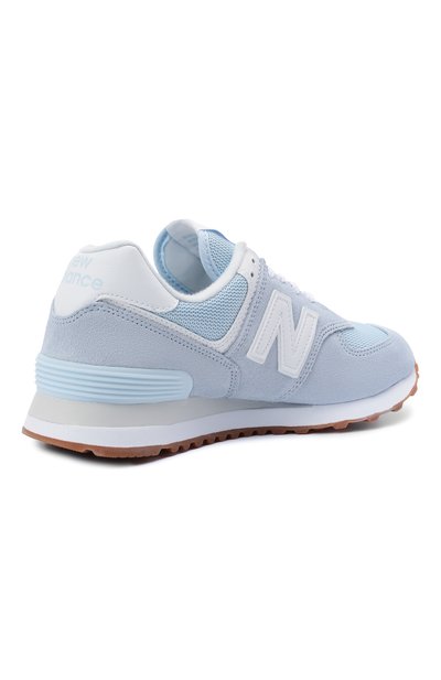Комбинированные кроссовки 574 classic NEW BALANCE, арт. WL574PE2/B, фото 4