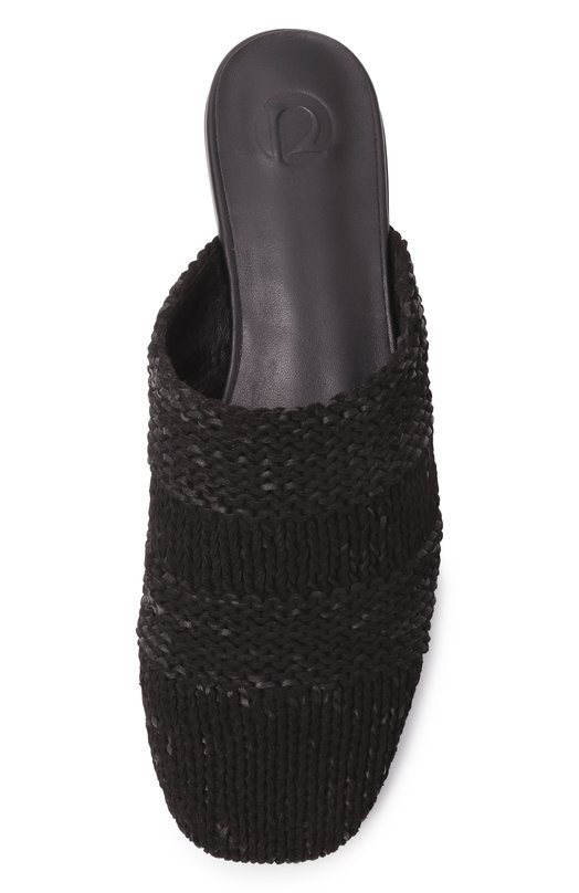 Кожаные сабо 12 STOREEZ 127365 Чёрный  127365 Фото 6