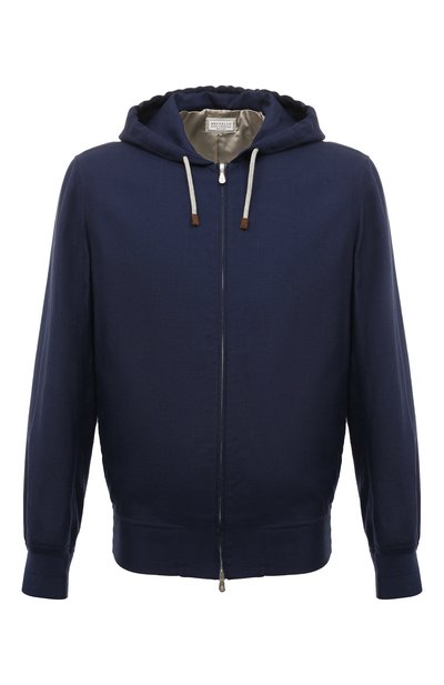 Бомбер изо льна и шерсти BRUNELLO CUCINELLI, арт. MW4946873, фото 1