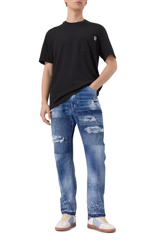Комплект из двух футболок Dsquared2 S74GD1475/D20033 Чёрно-белый  S74GD1475/D20033 Фото 2