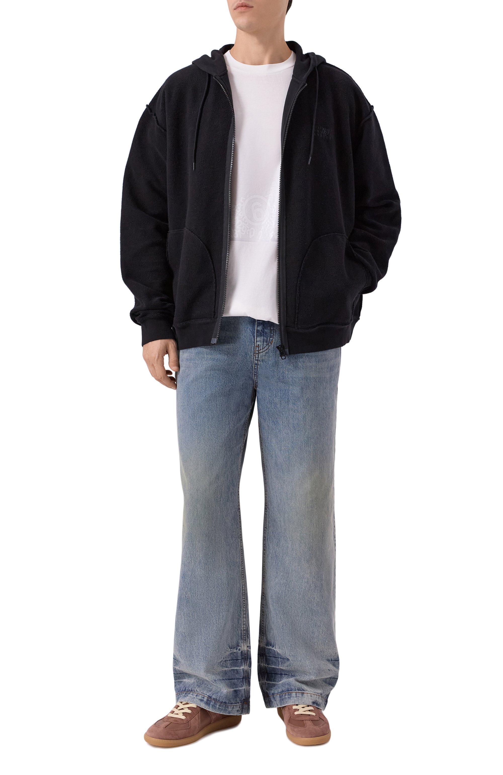 Хлопковая футболка MM6, арт. SH0GC0060/M20048, фото 2