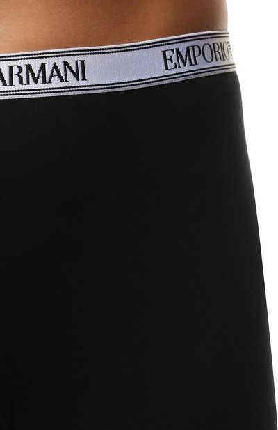 Хлопковые легинсы EMPORIO ARMANI, арт. 164568/2R227, фото 5