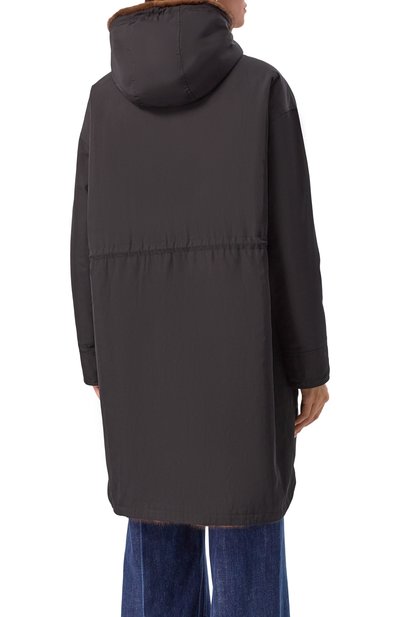 Двусторонняя парка с подкладкой из норки YVES SALOMON, арт. 24WFM06693A22X, фото 4