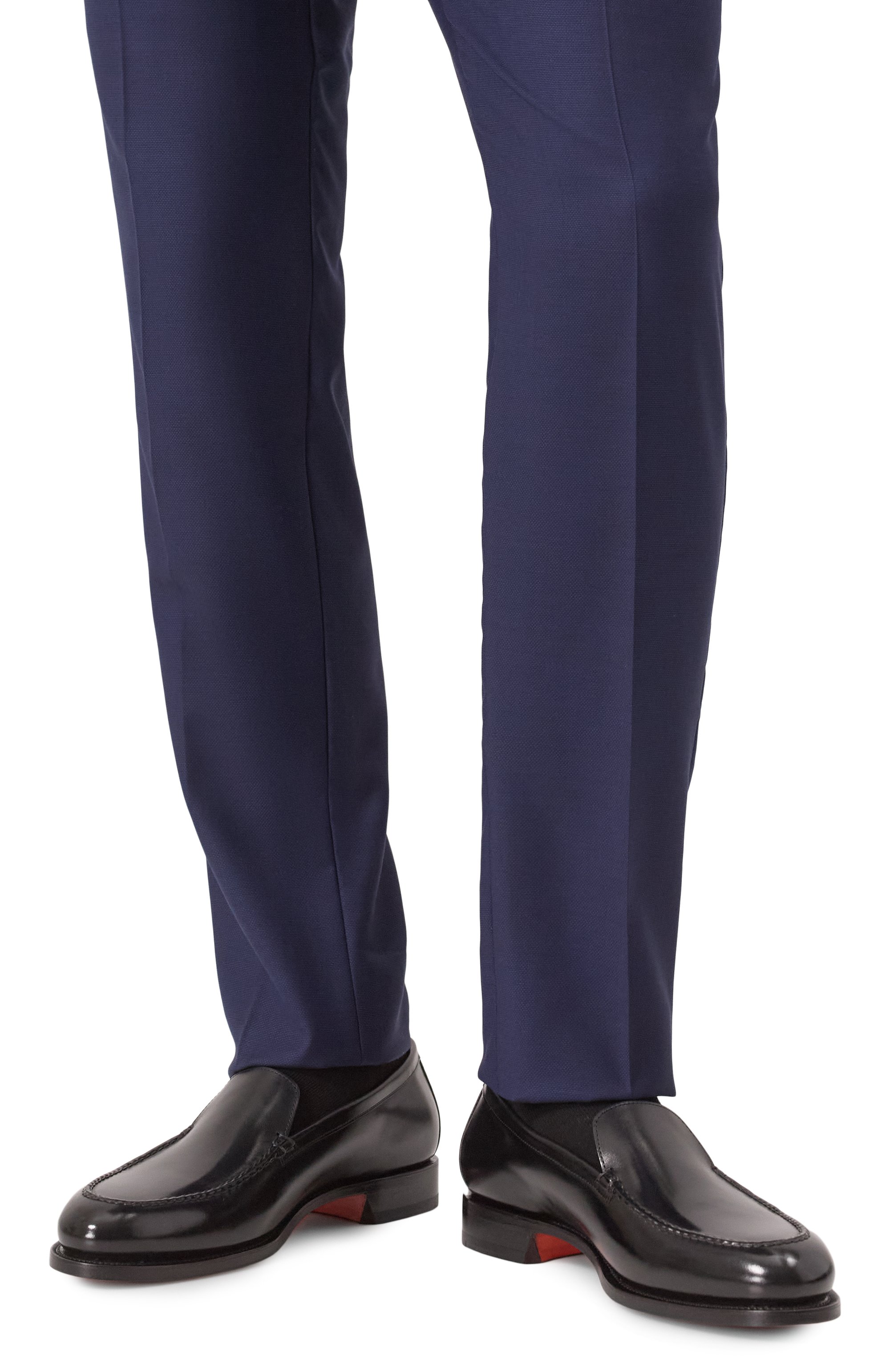 Кожаные лоферы colin SANTONI, арт. MCCG18998PC7HVVD, фото 3