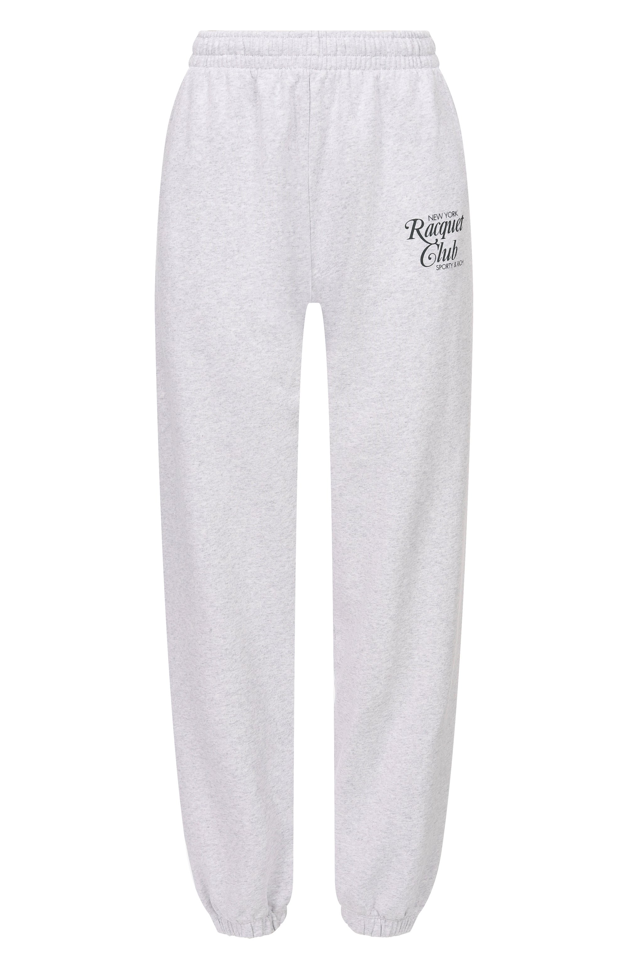 Хлопковые джоггеры SPORTY AND RICH, арт. PA03661430GY03, фото 1