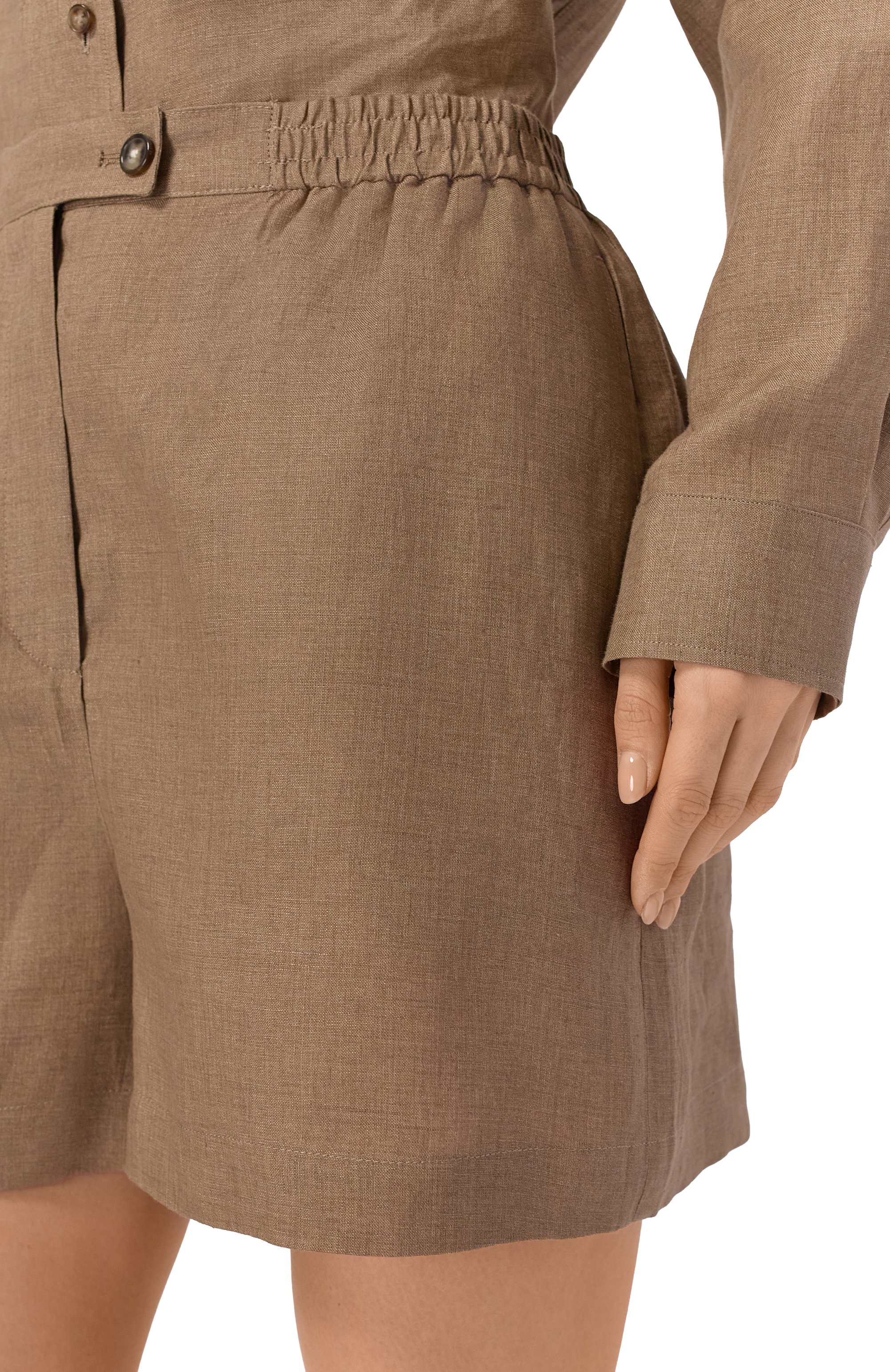 Льняные шорты 12 STOREEZ, арт. 138499, фото 5