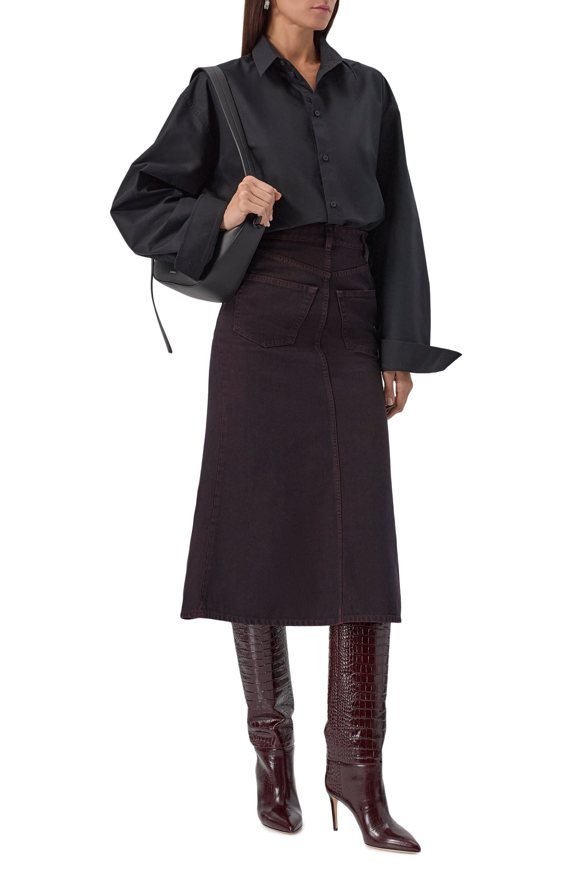 Джинсовая юбка MM6, арт. S52MI0022/M30032, фото 2