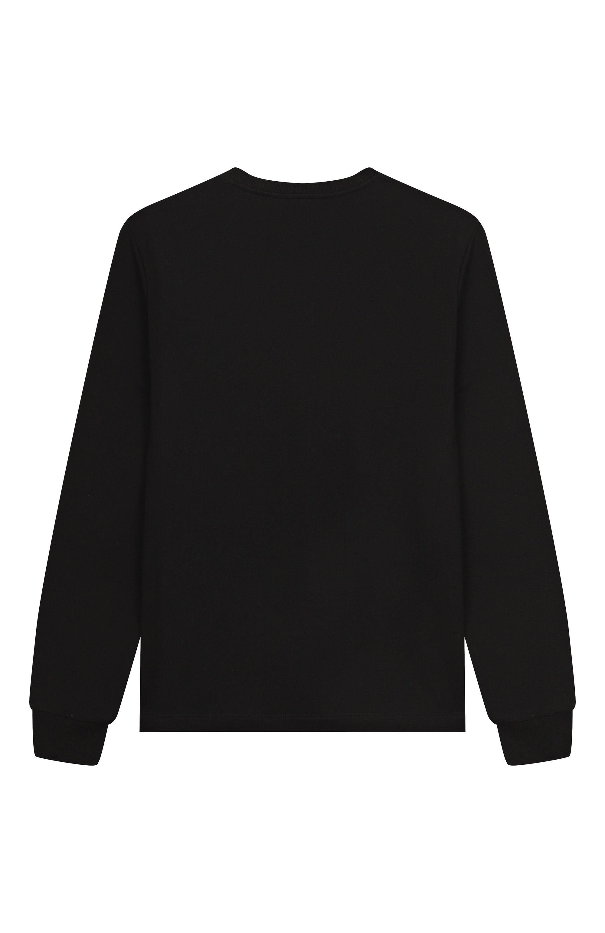 Хлопковый свитшот BALMAIN черного цвета по цене 35100 руб., арт. BX4R50, фото 2 Хлопковый свитшот BALMAIN, арт. BX4R50, фото 2