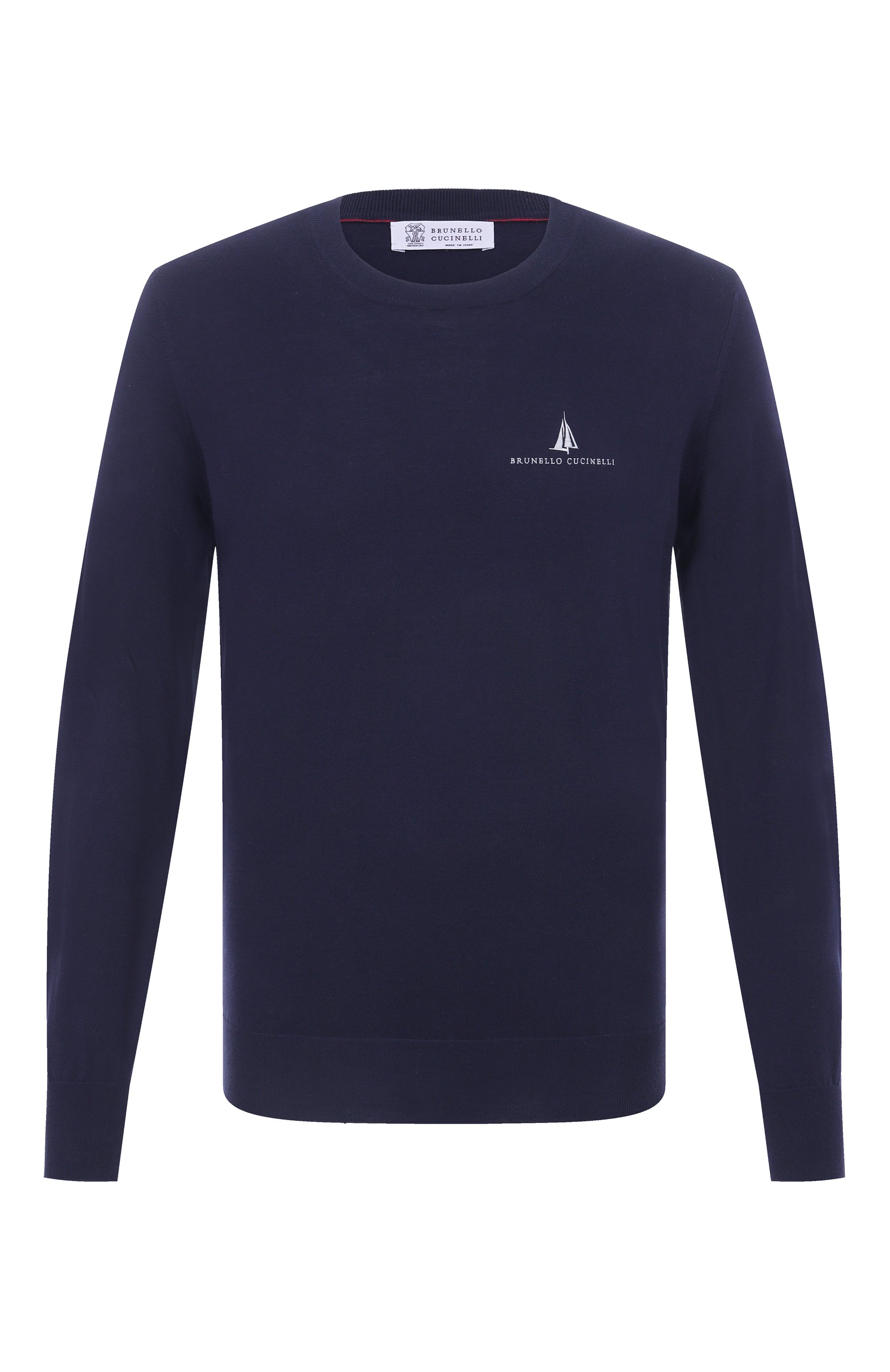 Хлопковый джемпер BRUNELLO CUCINELLI, арт. M29805800P, фото 1