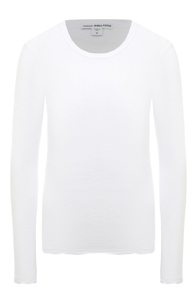 Хлопковый лонгслив JAMES PERSE, арт. WUA3361/WHT, фото 1