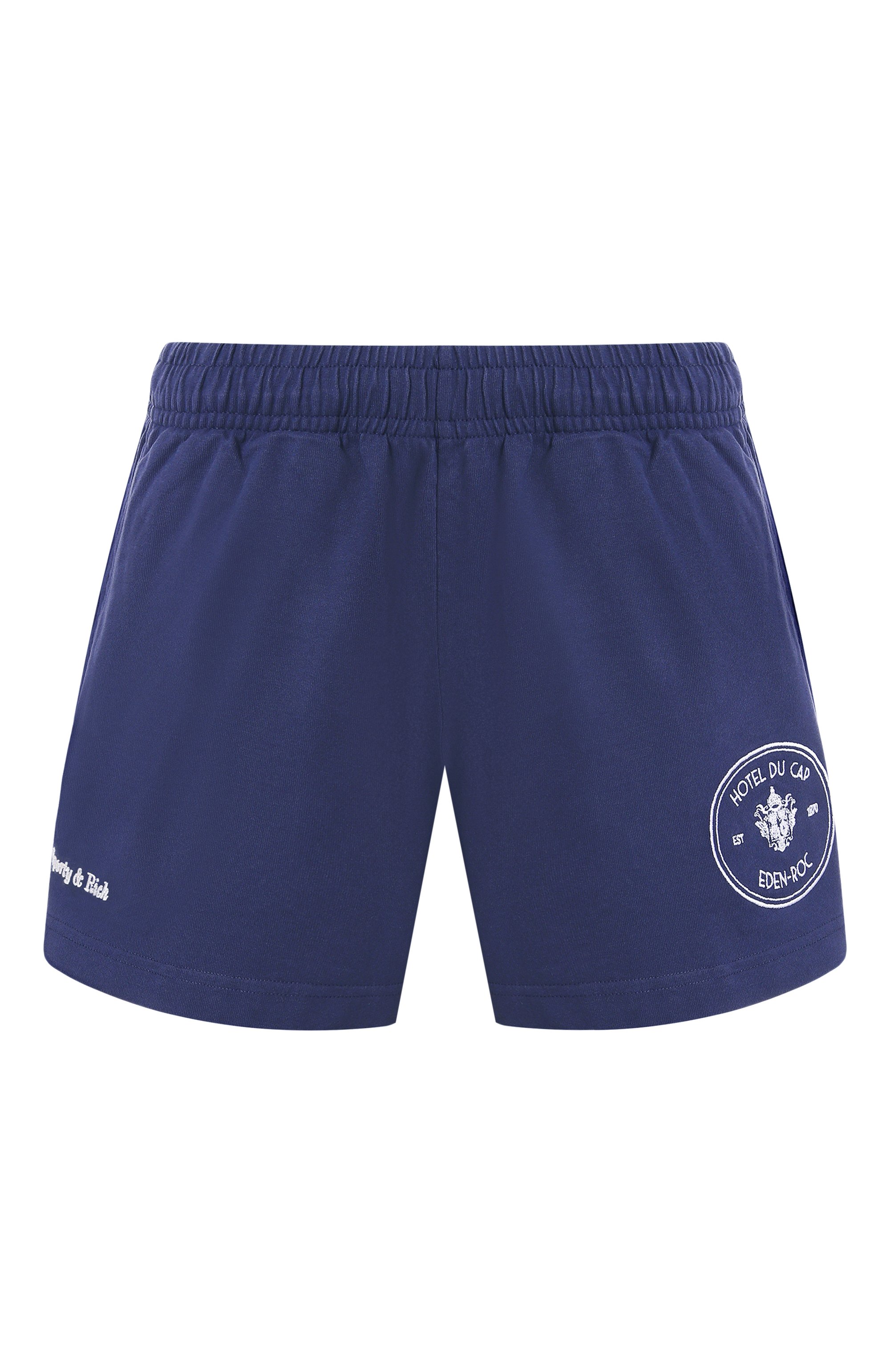 Хлопковые шорты sporty & rich x hotel du cap-eden-roc SPORTY AND RICH, арт. SH03760666BL106, фото 1